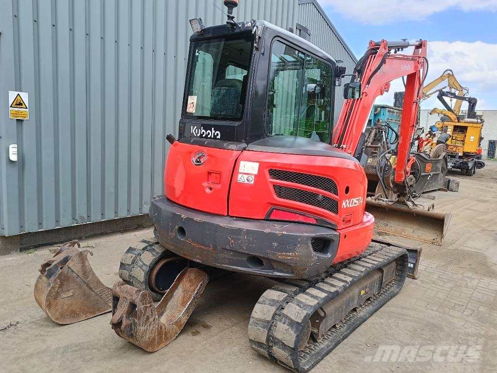Kubota KX 057-4 5,7 ton mini graver midi excavator bagger Міні-екскаватори < 7т