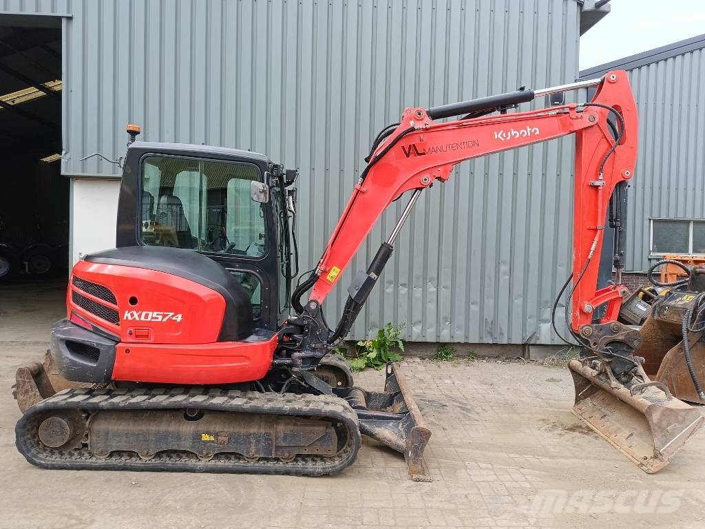 Kubota KX 057-4 5,7 ton mini graver midi excavator bagger Міні-екскаватори < 7т