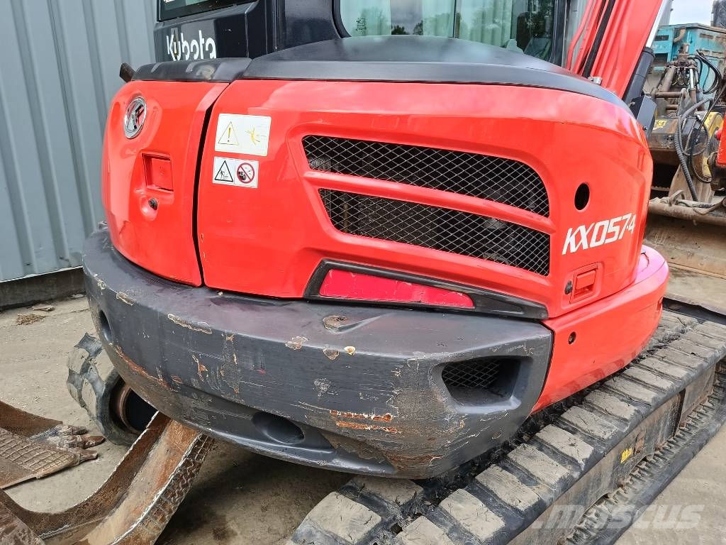 Kubota KX 057-4 5,7 ton mini graver midi excavator bagger Міні-екскаватори < 7т