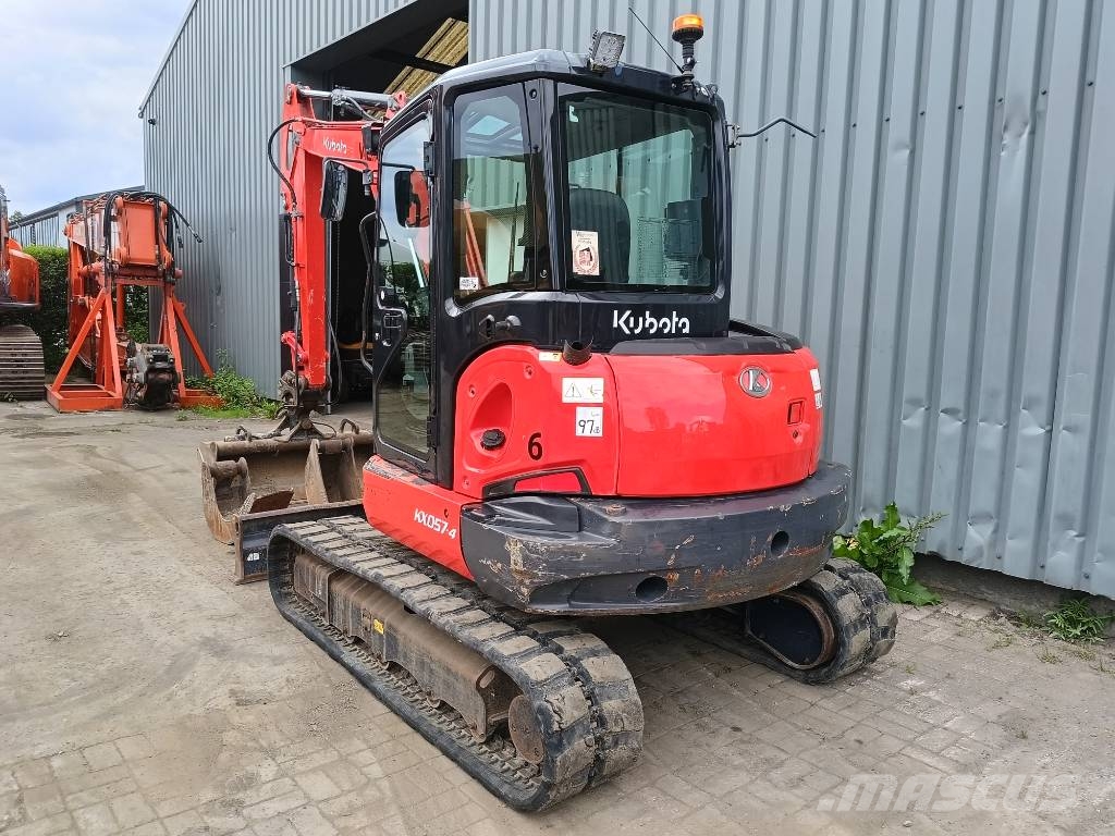 Kubota KX 057-4 5,7 ton mini graver midi excavator bagger Міні-екскаватори < 7т