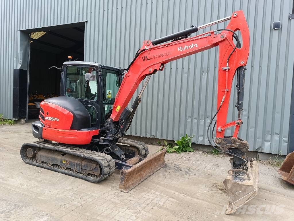 Kubota KX 057-4 5,7 ton mini graver midi excavator bagger Міні-екскаватори < 7т