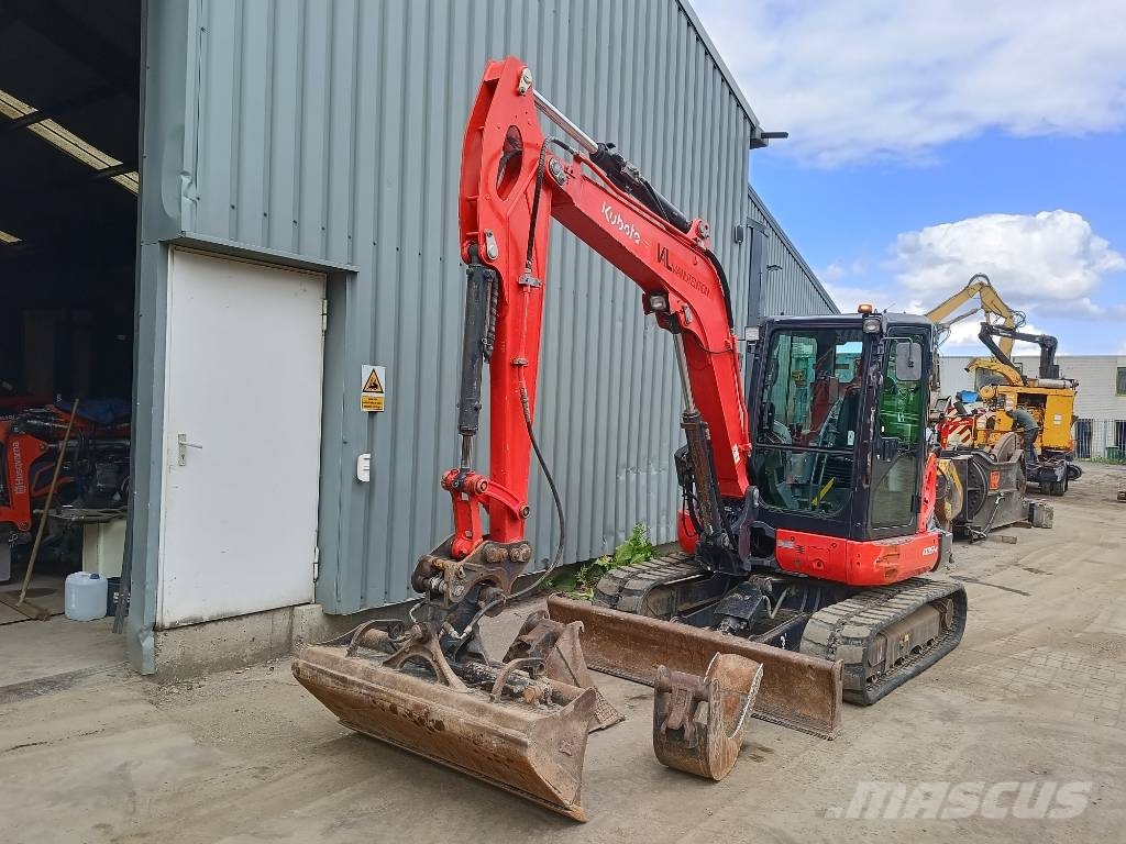 Kubota KX 057-4 5,7 ton mini graver midi excavator bagger Міні-екскаватори < 7т