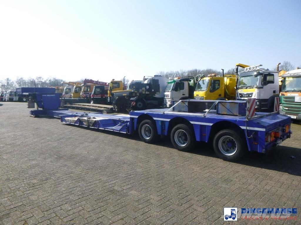 Nooteboom 3-axle lowbed trailer Euro-48-03 Podvalníkové návesy