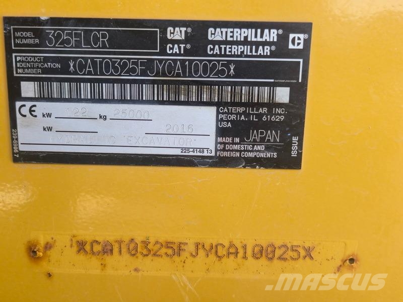 CAT 325 FL Tiltrotator Верижен екскаватор
