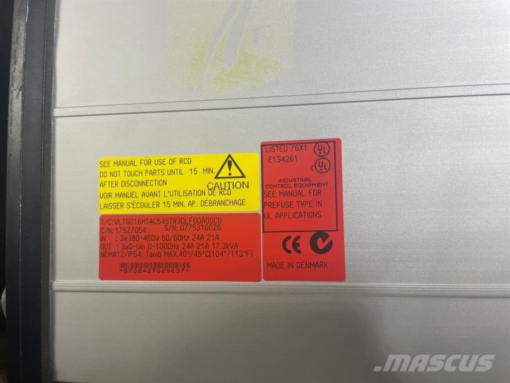 Sauer Danfoss VLT6016-175Z7054-Frequentieregelaar Electronics