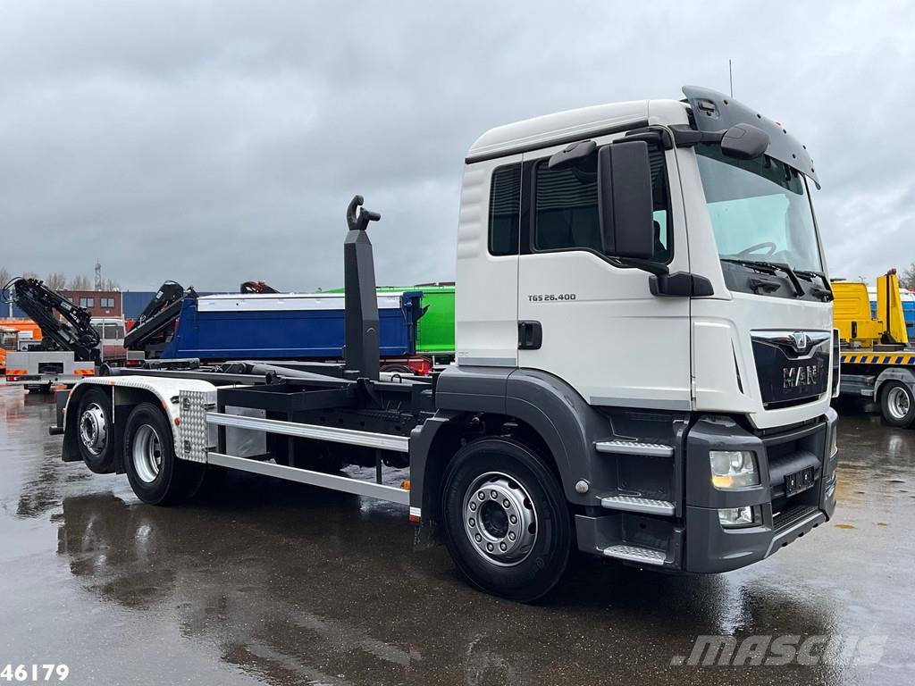 MAN TGS 26.400 Euro 6 Retarder VDL 21 Ton haakarmsyste Φορτηγά ανατροπή με γάντζο