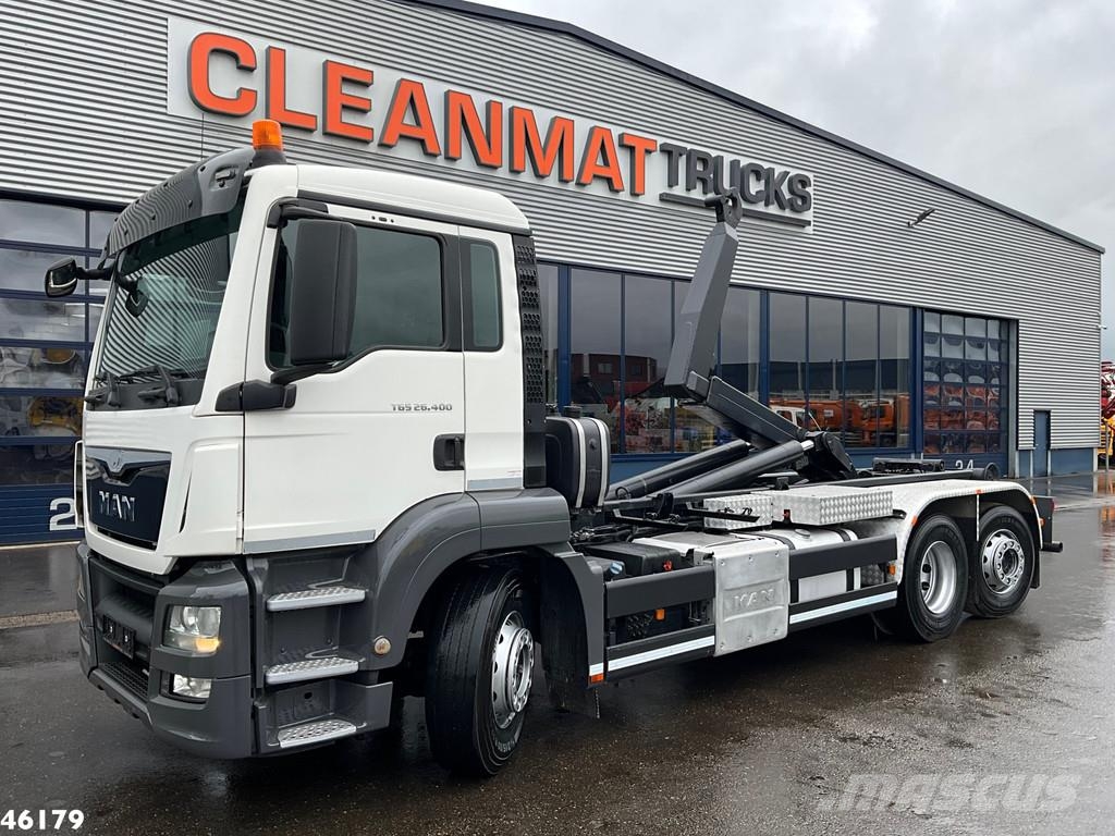 MAN TGS 26.400 Euro 6 Retarder VDL 21 Ton haakarmsyste Φορτηγά ανατροπή με γάντζο