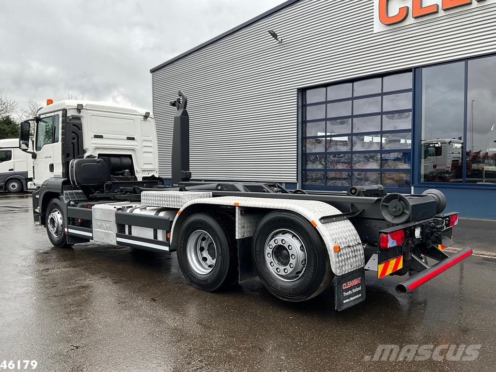 MAN TGS 26.400 Euro 6 Retarder VDL 21 Ton haakarmsyste Грузовики-Мультилифты