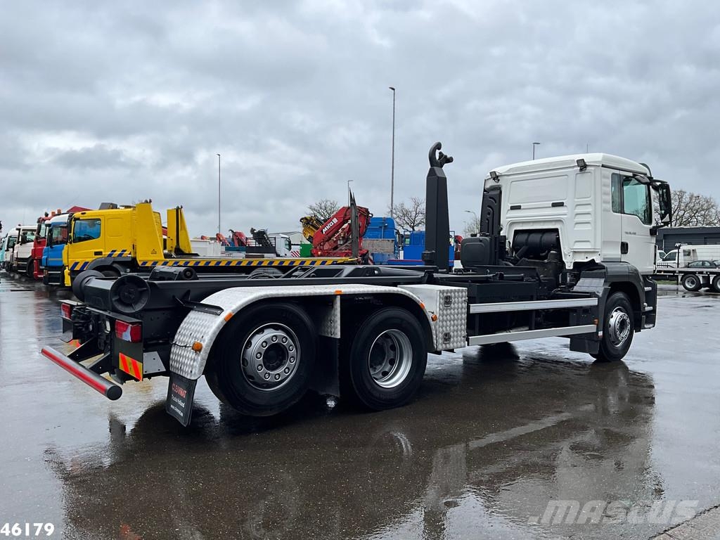 MAN TGS 26.400 Euro 6 Retarder VDL 21 Ton haakarmsyste Φορτηγά ανατροπή με γάντζο