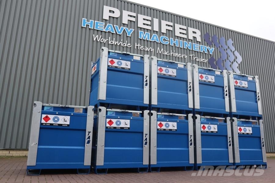TAB 950 Compact IBC-950 Compact fuel box for fuel Kraftstoff- und Zusatzstoffbehälter
