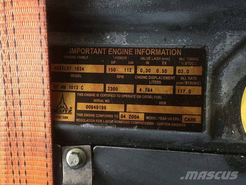 Deutz BF4M1013C USED Motori za građevinarstvo