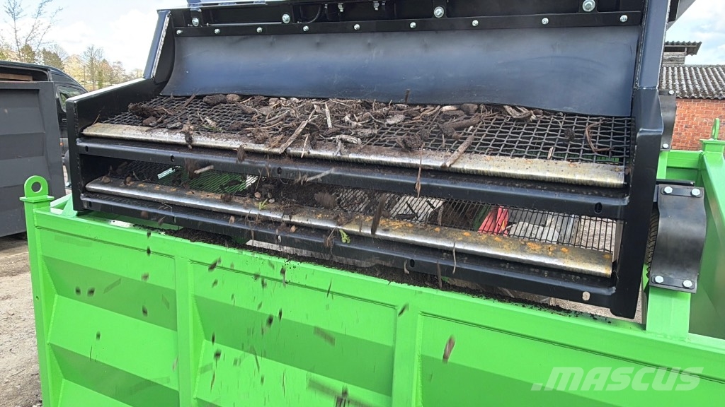 DB Engineering Traserscreen DB-40L vlakdekzeef Zeefmachine Zeefinstallatie