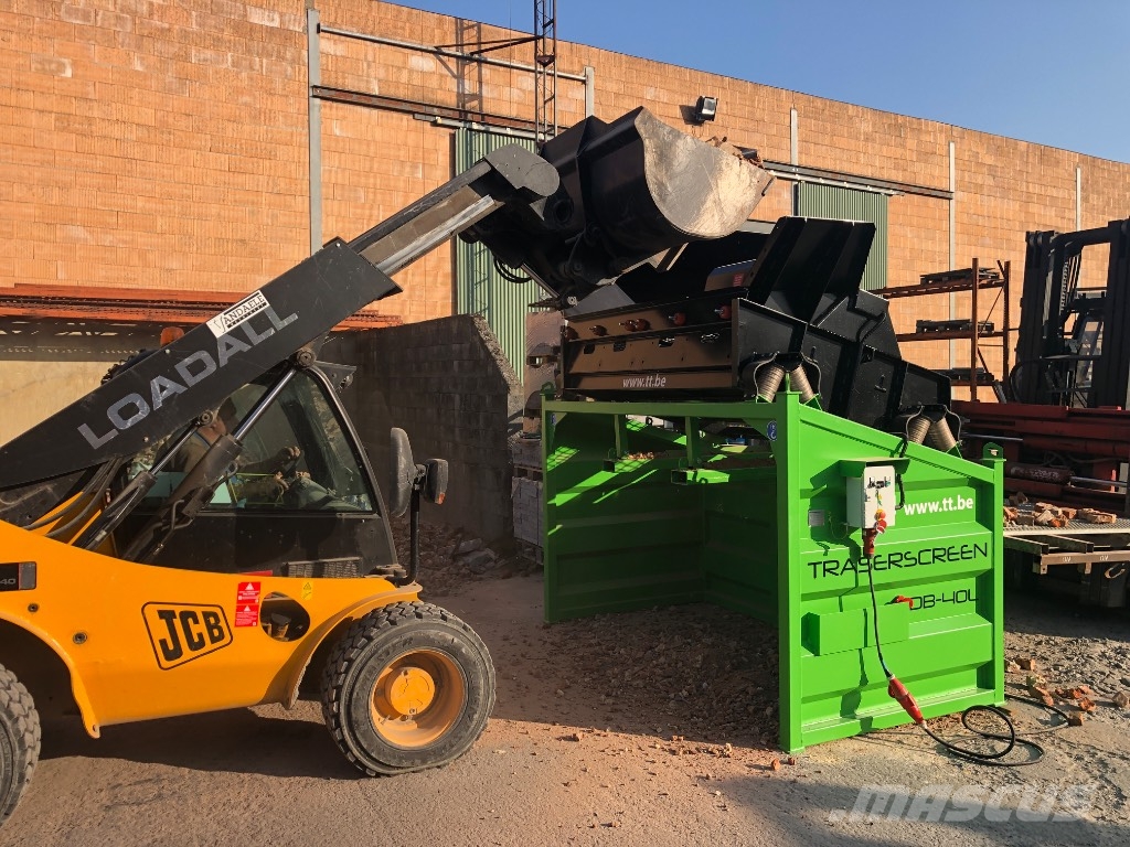 DB Engineering Traserscreen DB-40L vlakdekzeef Zeefmachine Zeefinstallatie