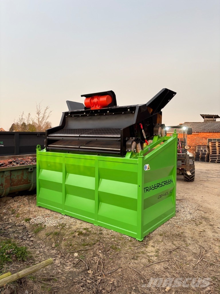 DB Engineering Traserscreen DB-40L vlakdekzeef Zeefmachine Zeefinstallatie
