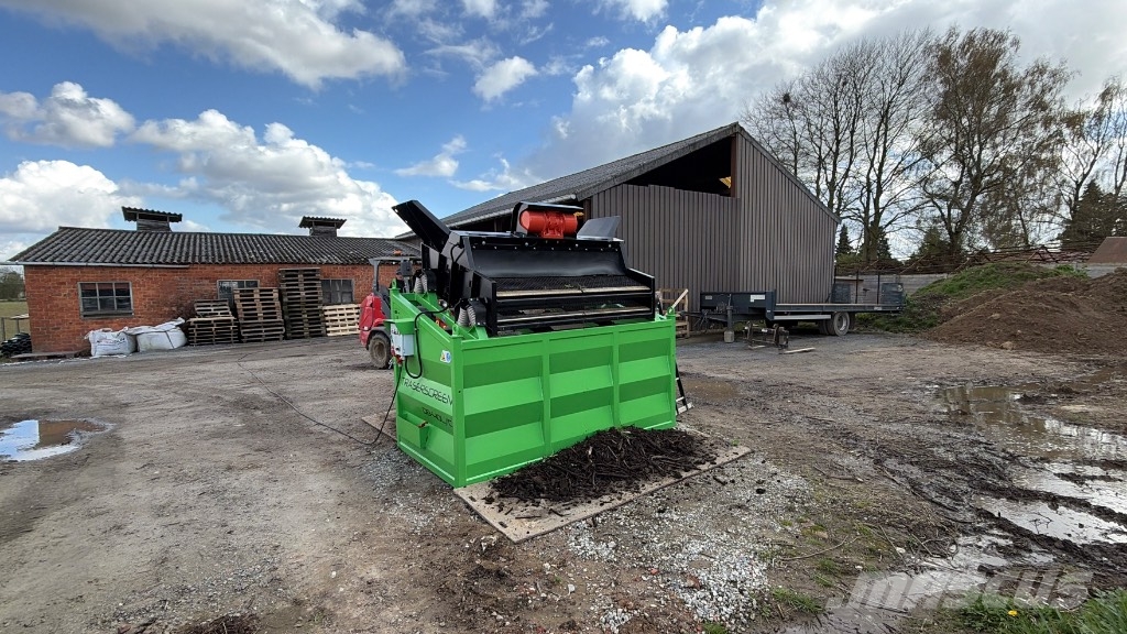DB Engineering Traserscreen DB-40L vlakdekzeef Zeefmachine Zeefinstallatie