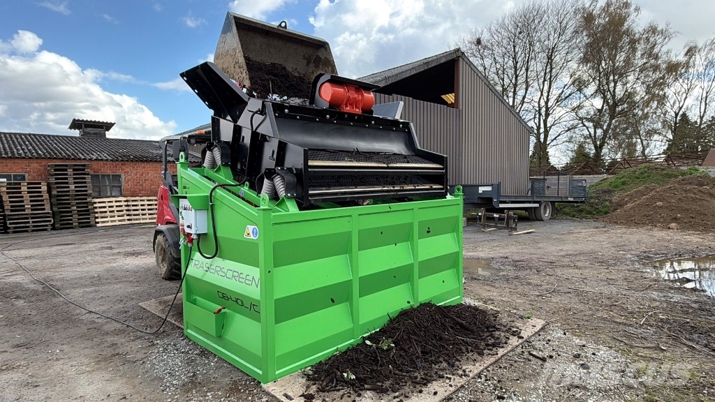 DB Engineering Traserscreen DB-40L vlakdekzeef Zeefmachine Zeefinstallatie