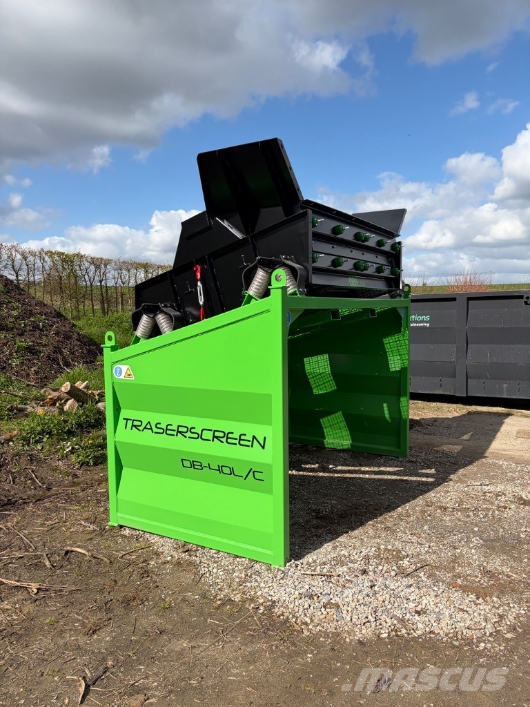 DB Engineering Traserscreen DB-40L vlakdekzeef Zeefmachine Zeefinstallatie