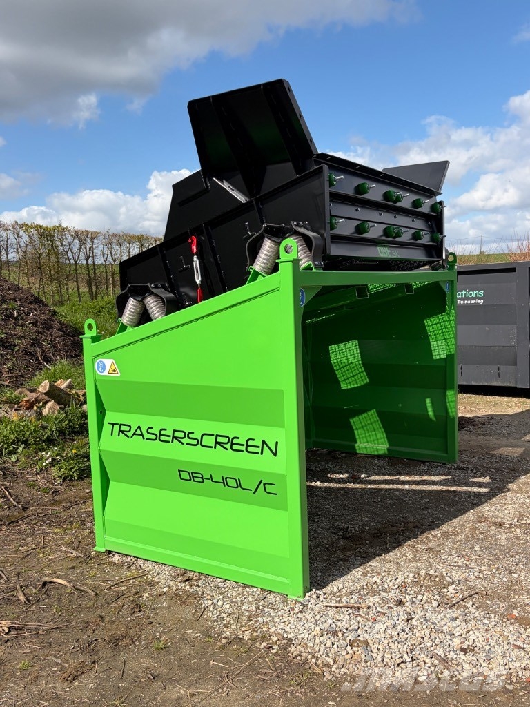 DB Engineering Traserscreen DB-40L vlakdekzeef Zeefmachine Zeefinstallatie