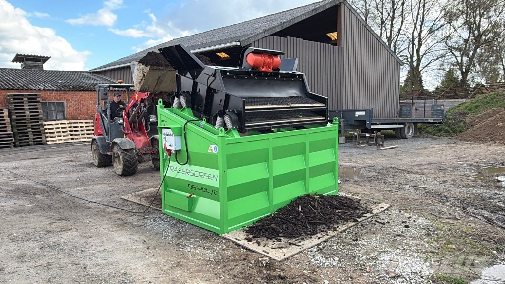 DB Engineering Traserscreen DB-40L vlakdekzeef Zeefmachine Zeefinstallatie