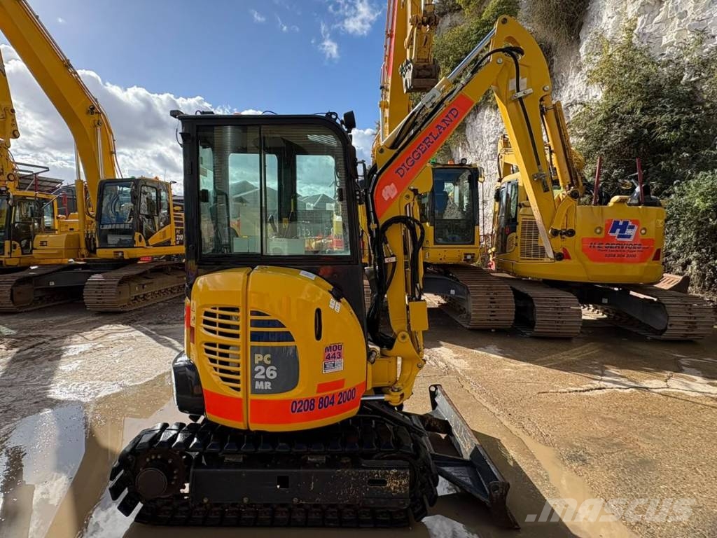 Komatsu PC26MR-3 Mini bagri <7t