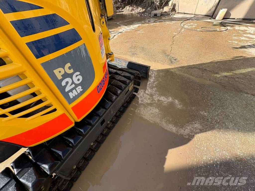 Komatsu PC26MR-3 Mini bagri <7t