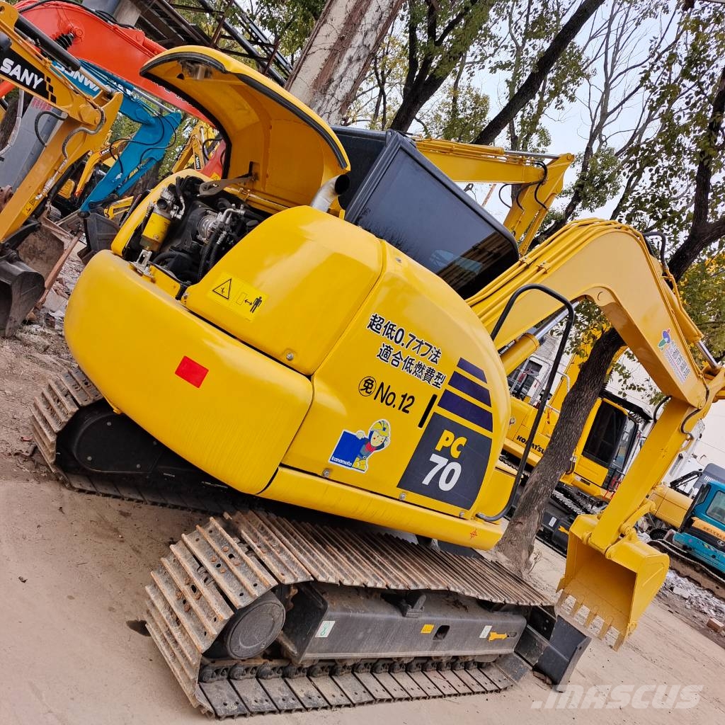 Komatsu PC70 28th Anniversary Promotion Price Paletli ekskavatörler