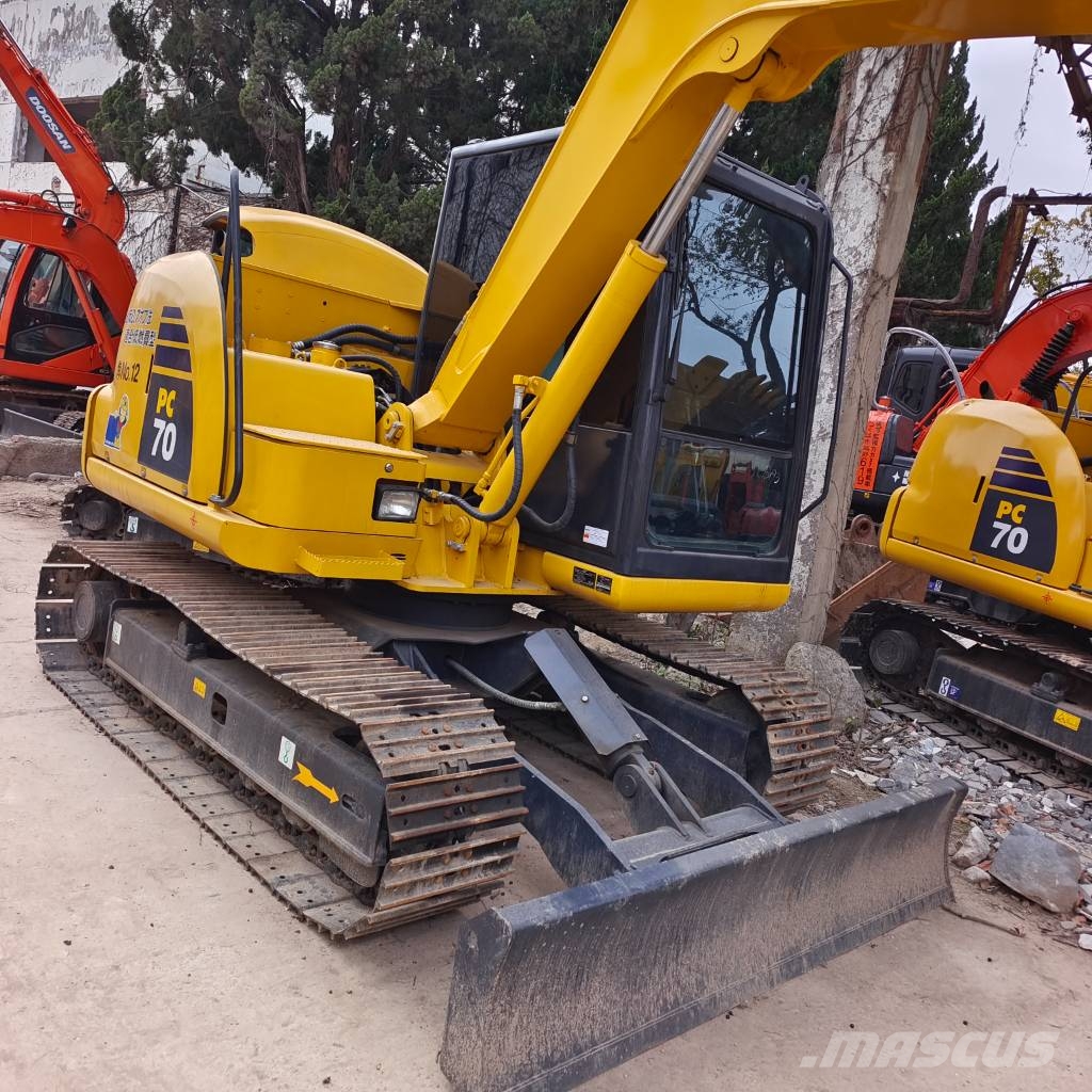 Komatsu PC70 28th Anniversary Promotion Price Paletli ekskavatörler