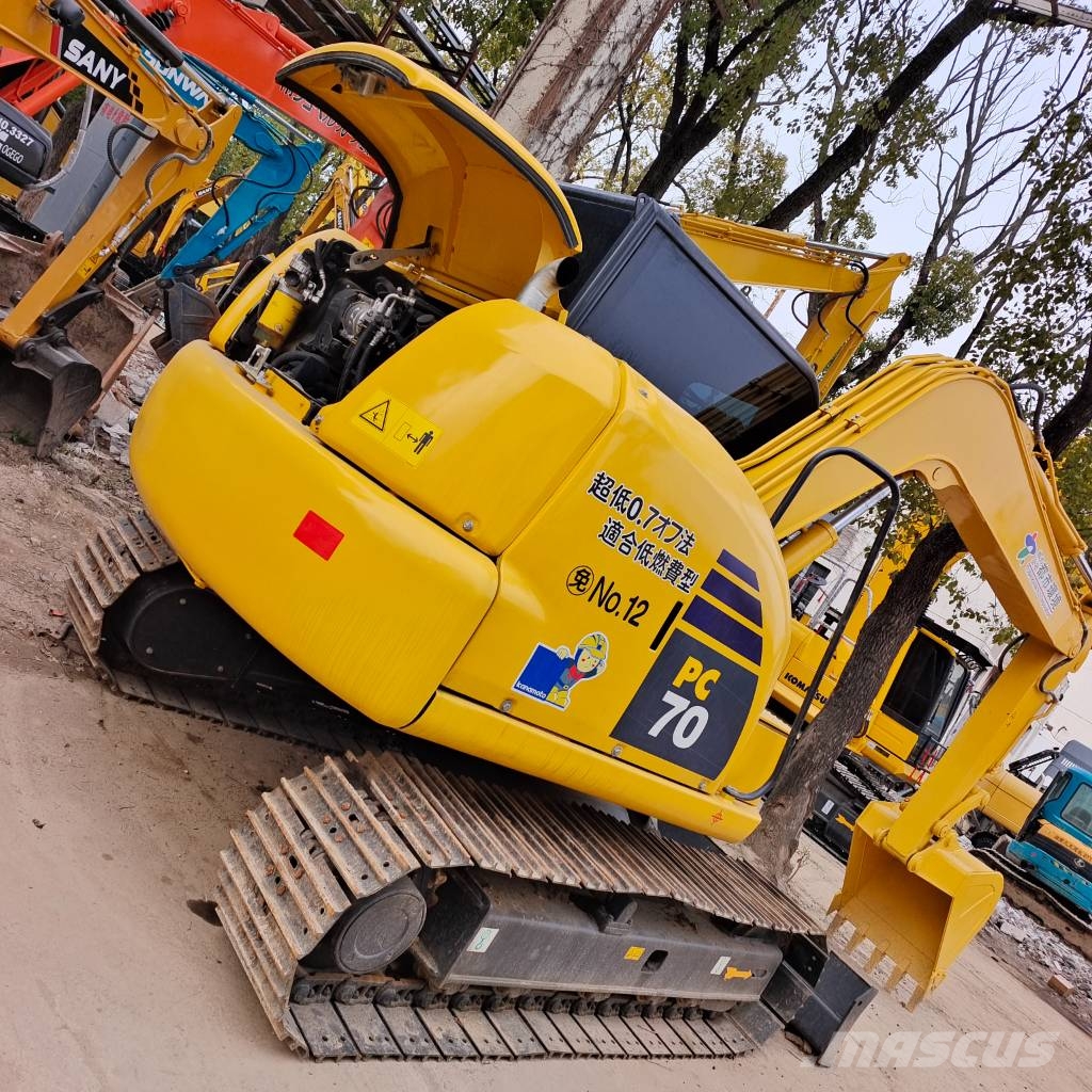 Komatsu PC70 28th Anniversary Promotion Price Paletli ekskavatörler
