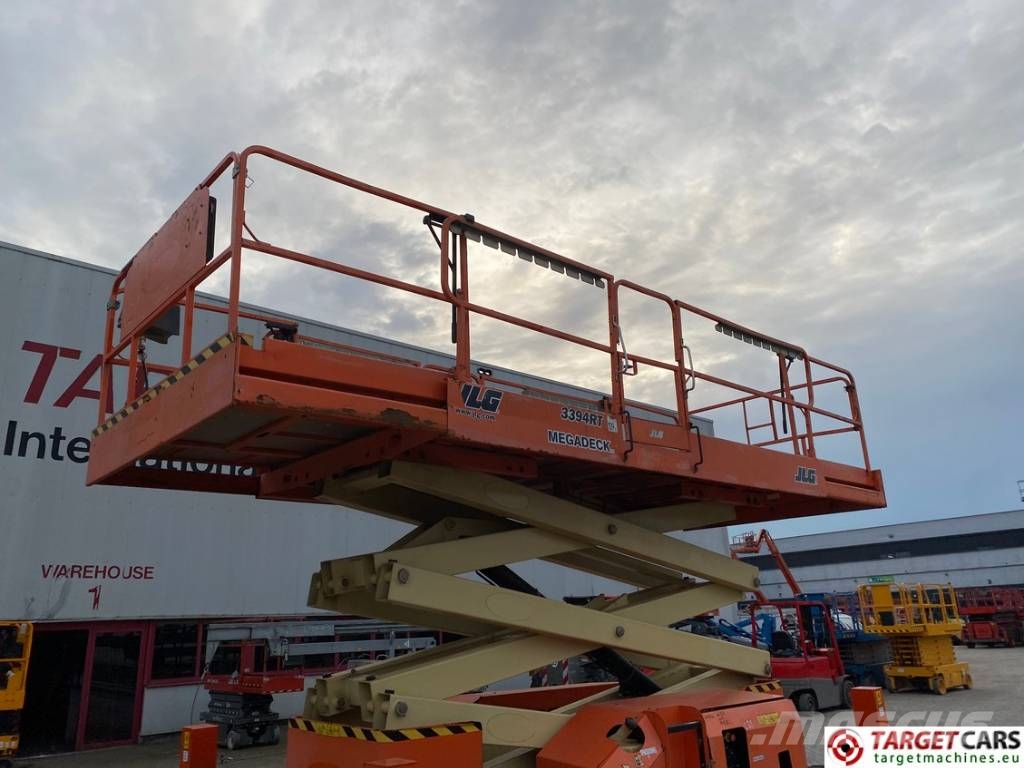 JLG 3394RT Diesel 4x4 Scissor Work Lift 1206cm Saxliftar
