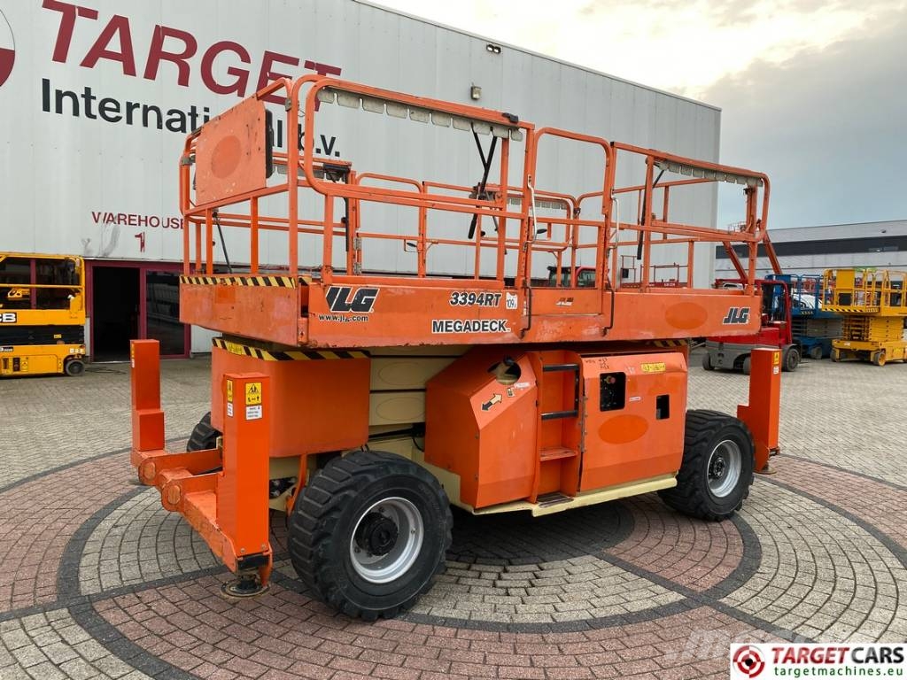 JLG 3394RT Diesel 4x4 Scissor Work Lift 1206cm Saxliftar