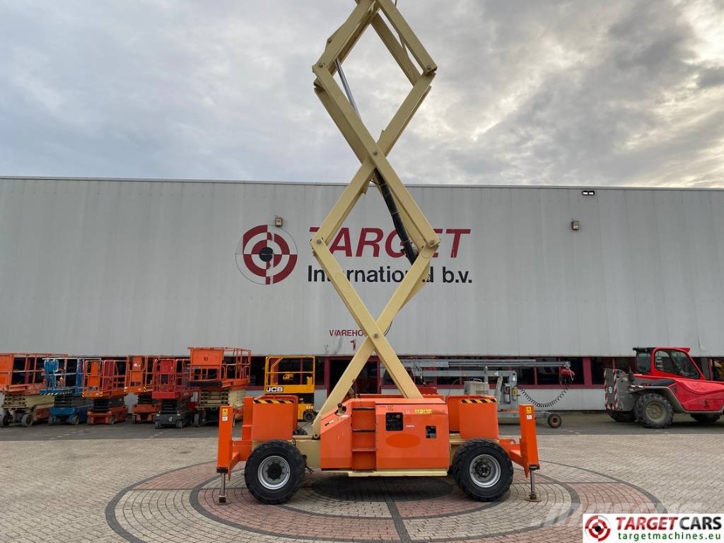JLG 3394RT Diesel 4x4 Scissor Work Lift 1206cm Saxliftar