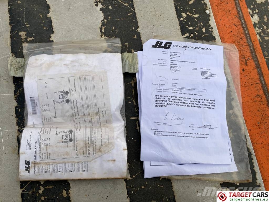 JLG 3394RT Diesel 4x4 Scissor Work Lift 1206cm Saxliftar