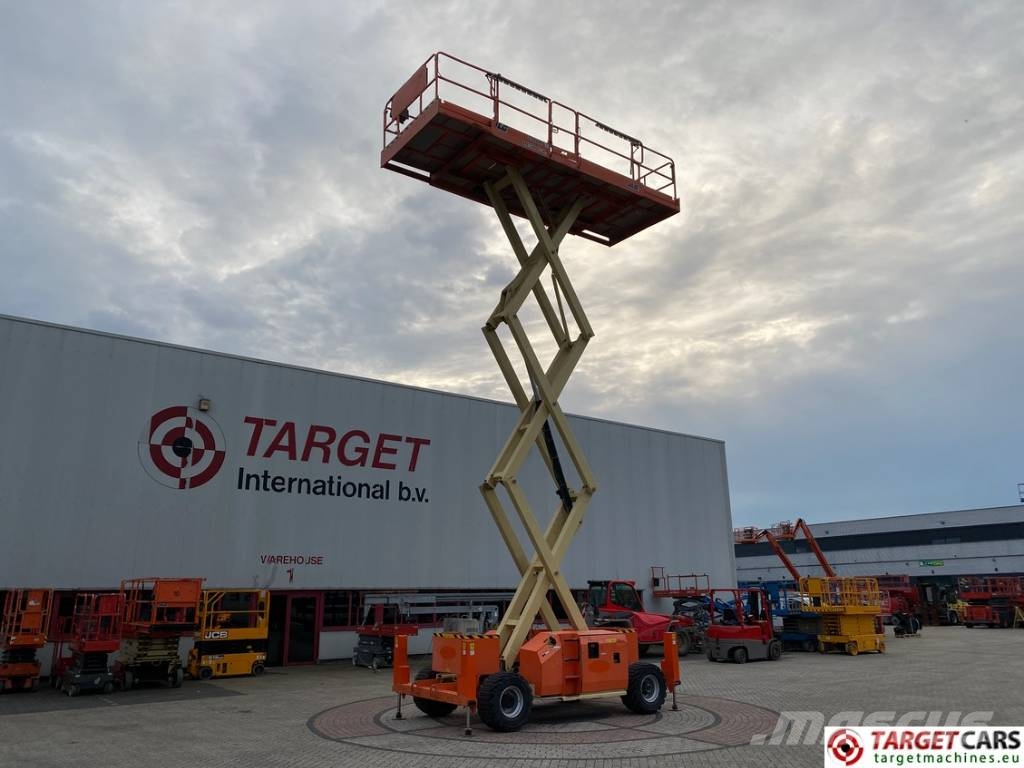 JLG 3394RT Diesel 4x4 Scissor Work Lift 1206cm Saxliftar