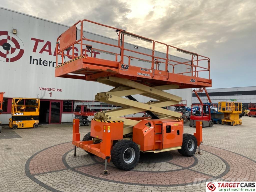 JLG 3394RT Diesel 4x4 Scissor Work Lift 1206cm Saxliftar