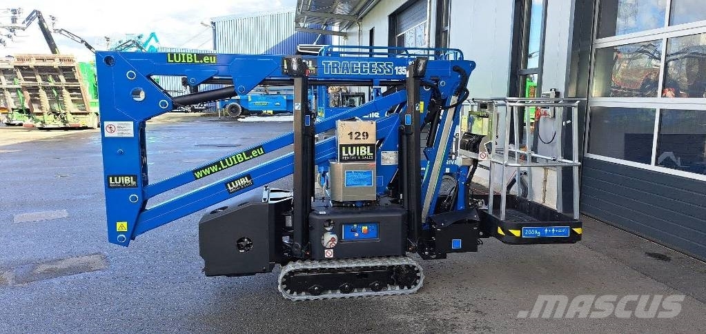 CTE Traccess 135, 13m, Spider lift, Kettenbühne, Raupe Zelfrijdende knikarm hoogwerker