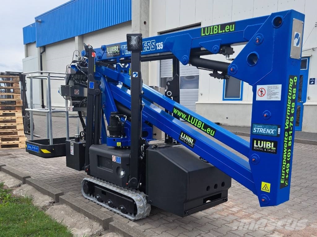 CTE Traccess 135, 13m, Spider lift, Kettenbühne, Raupe Zelfrijdende knikarm hoogwerker