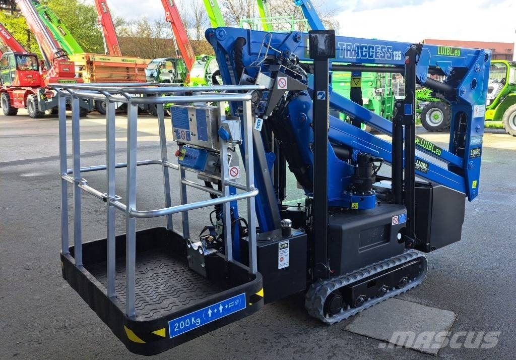 CTE Traccess 135, 13m, Spider lift, Kettenbühne, Raupe Zelfrijdende knikarm hoogwerker