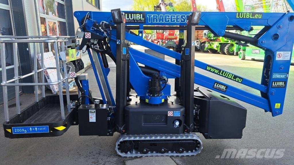 CTE Traccess 135, 13m, Spider lift, Kettenbühne, Raupe Zelfrijdende knikarm hoogwerker