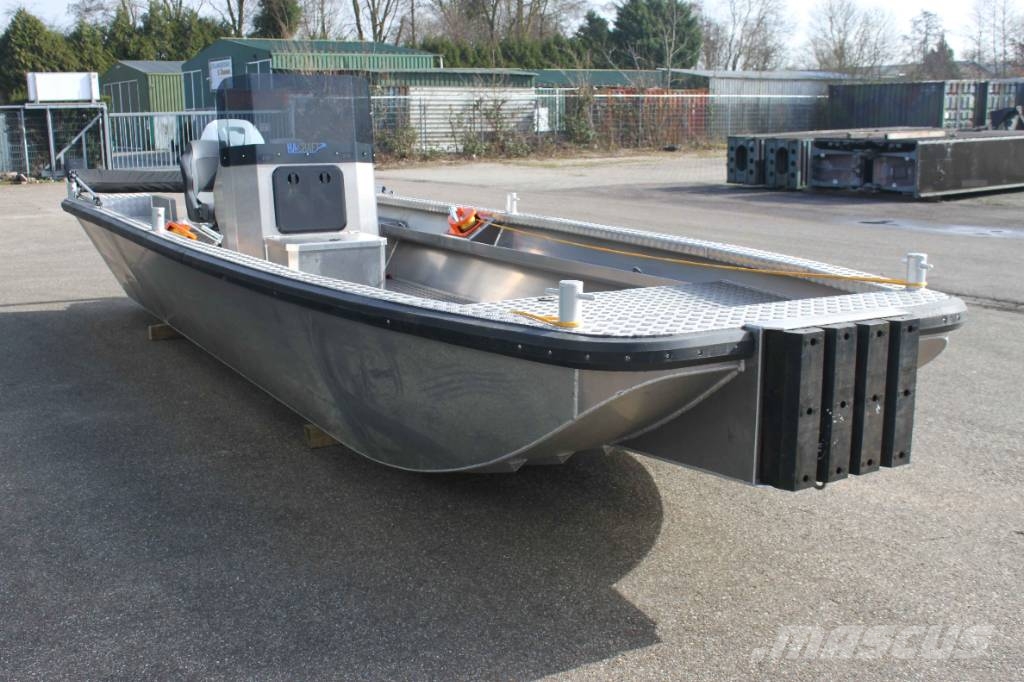  Hascraft Aluminium werkboot Work boats / barges
