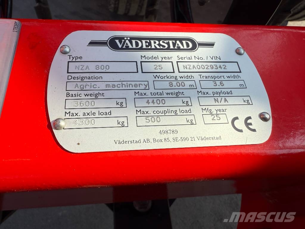 Väderstad NZA800 Eggen