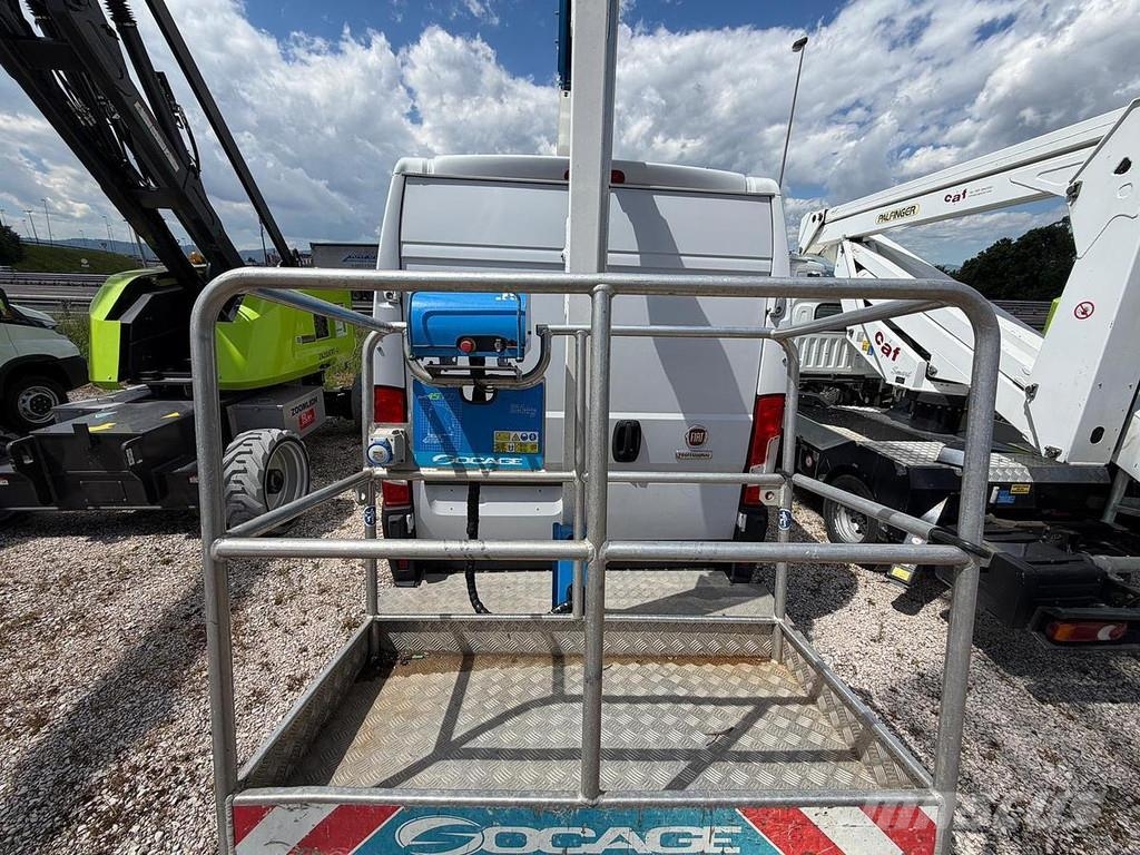 Socage 15TVJ Truck mounted platforms