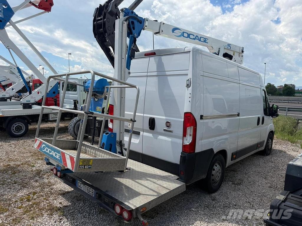 Socage 15TVJ Truck mounted platforms