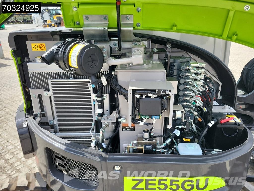 Zoomlion ZE55 GU KUBOTA ENGINE - CE CERTIFIED Minigravere <7t