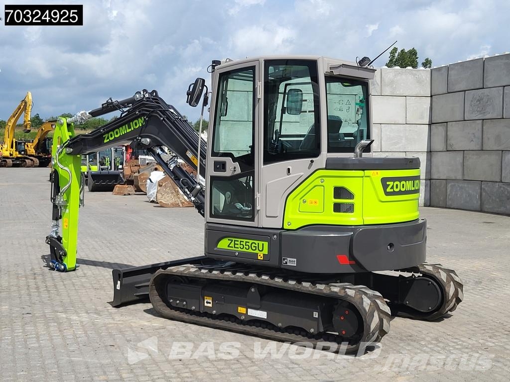 Zoomlion ZE55 GU KUBOTA ENGINE - CE CERTIFIED Minigravere <7t