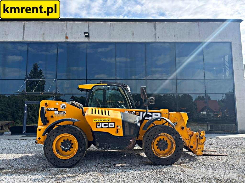 JCB 550-80 WM WASTEMASTER ŁADOWARKA TELESKOPOWA 2018R Verreikers