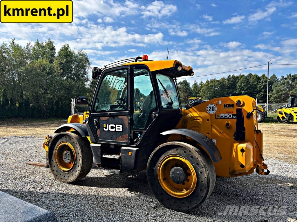 JCB 550-80 WM WASTEMASTER ŁADOWARKA TELESKOPOWA 2018R Verreikers