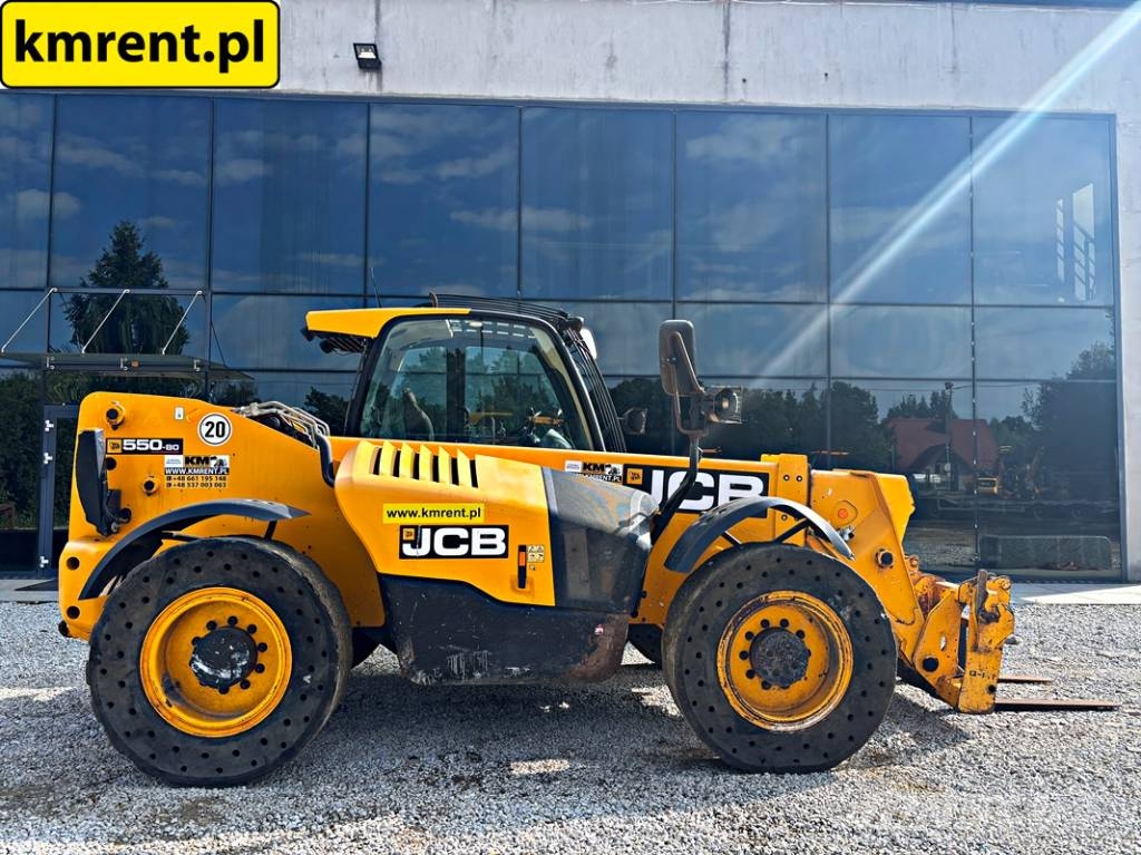 JCB 550-80 WM WASTEMASTER ŁADOWARKA TELESKOPOWA 2018R Verreikers