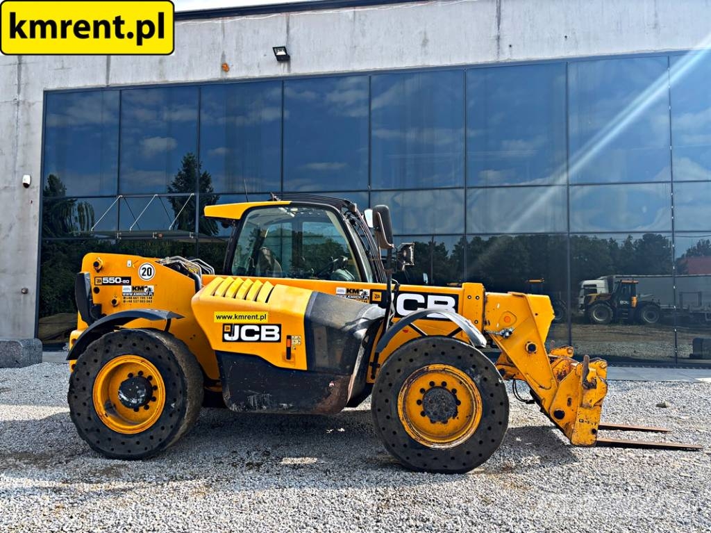 JCB 550-80 WM WASTEMASTER ŁADOWARKA TELESKOPOWA 2018R Verreikers