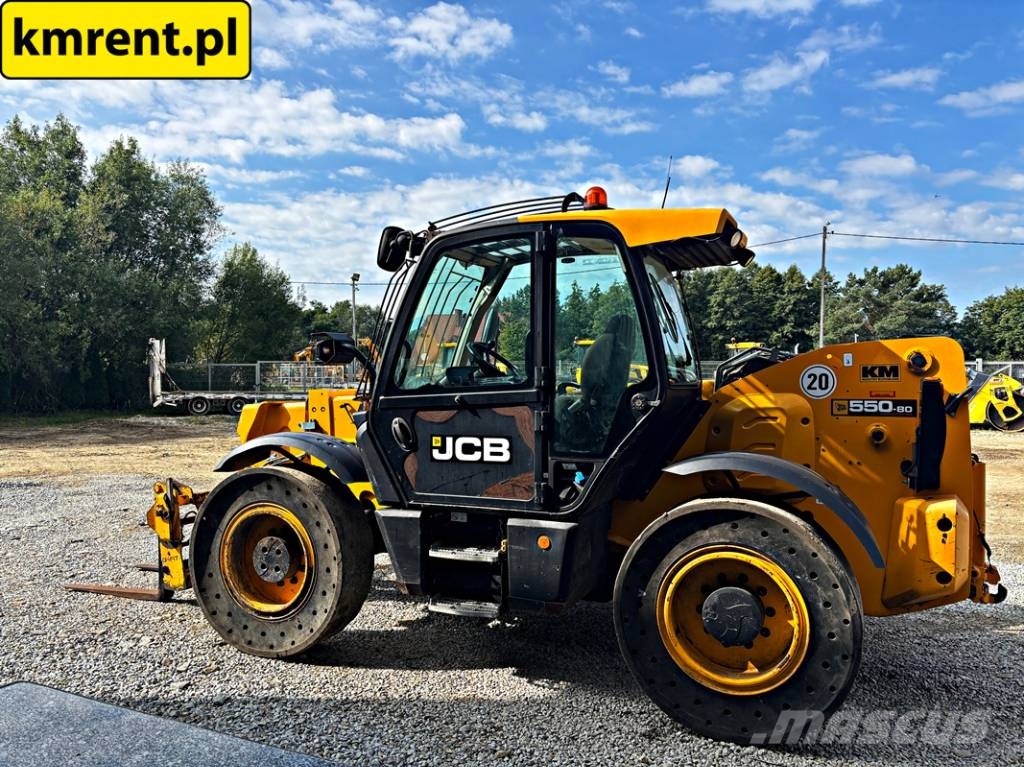 JCB 550-80 WM WASTEMASTER ŁADOWARKA TELESKOPOWA 2018R Verreikers