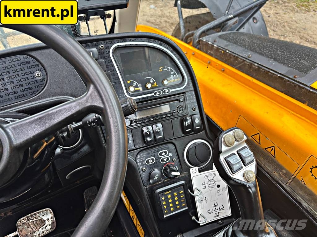 JCB 550-80 WM WASTEMASTER ŁADOWARKA TELESKOPOWA 2018R Teleskoplastare